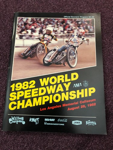 Speedway programme 1982 world - 1982,