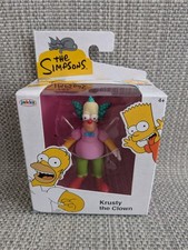 The Simpsons Krusty the Clown Small 2.5" 6cm Character Figure Jakks Pacific 