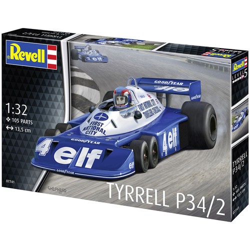Revell tyrrell p34 2 6 - 1/32, p34/2