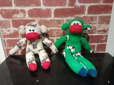 Reindeer and Foorball Sock