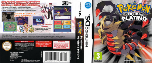 Pokemon platinum version - platinum,