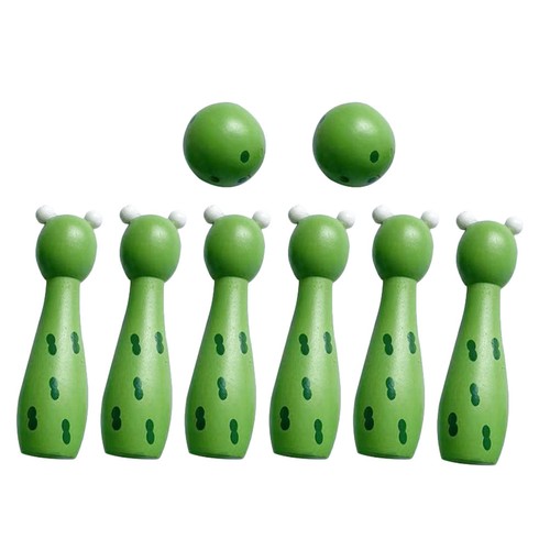 Toddler bowling set - bowling, wooden