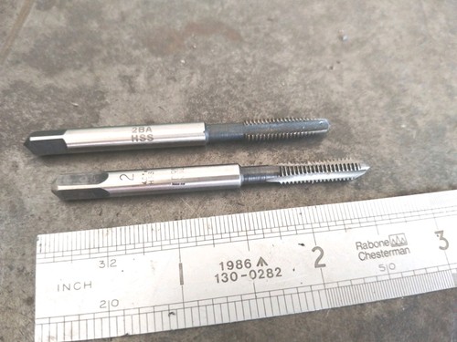 2ba hss taper plug - plug, taps