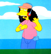1992 SIMPSONS OTTO FOX