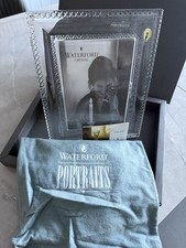 Waterford Crystal Ardmore 7x5" Clear Photo Picture Frame Elegant Home Décor
