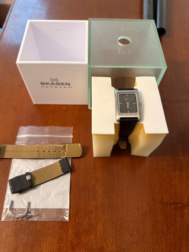 Skagen mens watch titanium new - titanium,