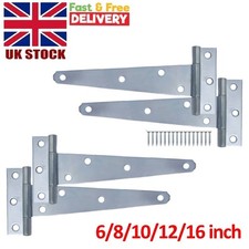 2 Tee Hinges 8/10/12/14/16"