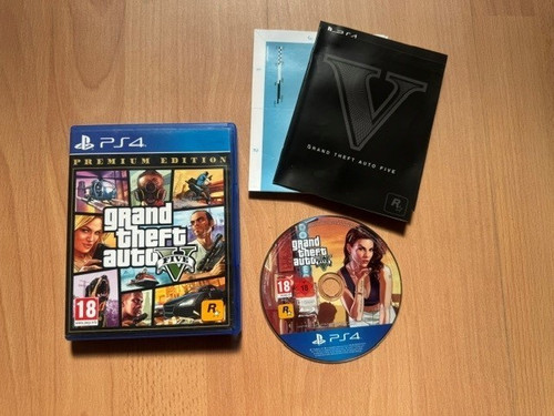 Grand theft auto - game, ps4