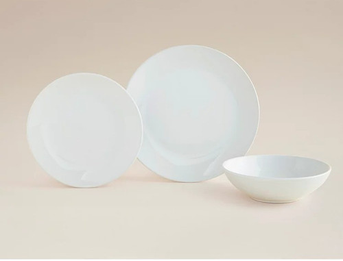 Piece white dinner - piece,