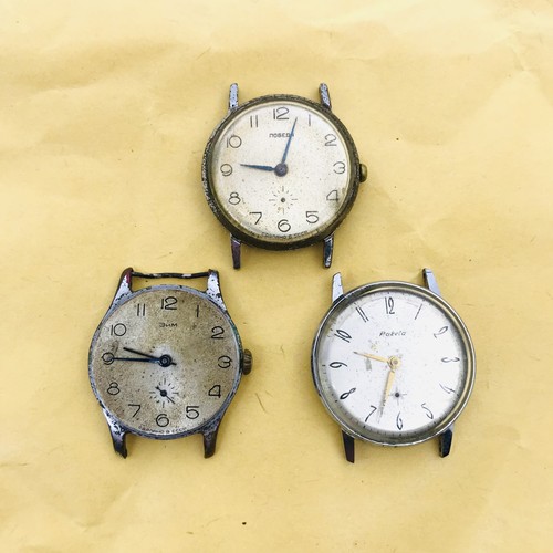 Set 3 watches pobeda - ⚠️,