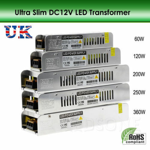 Ac230v dc12v slim - dc12v, 60w-360w
