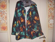 LADIES  SIZE 20 ACTIVE WARE  JACKET   TU NEW   BLACK BROWN GREEN WALKING GYM