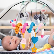 Baby Activity Spiral Hanging Toy Pushchair Pram Stroller Bedding Car Seat Cot