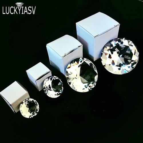 Clear crystal diamond glass - crystal,