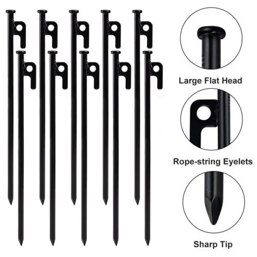 Long metal steel - long, pegs