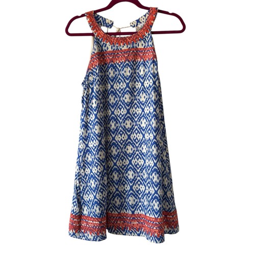 Thml blue and cream shift - blue,