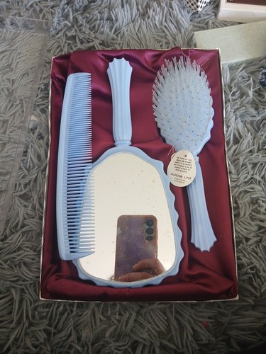 Brush comb mirror set addis - mirror,