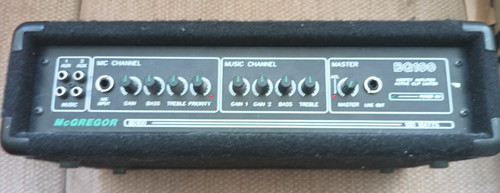 Mcgreggor bg100 amplifier - mcgreggor,