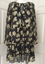 ZARA PRINTED DRESS WITH