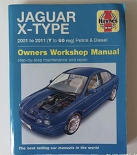 Haynes Manual Jaguar X-Type Petrol & Diesel (2001 to 2011) DA3211