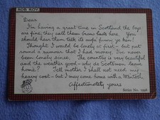 Rob Roy. I'm Having A Great Time In Scotland......1935