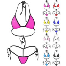 Women Halter Neck Bikini Set