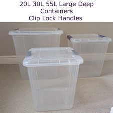 Plastic Storage Box with Lid