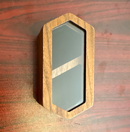 Octagonal wooden jewellery box - jewellery,