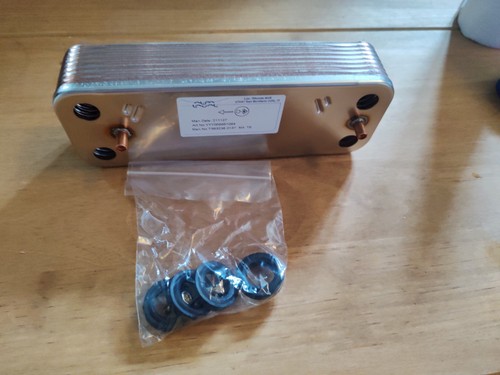 Baxi plate heat exchanger part - heat,