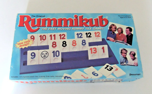 Vintage original rummikub - vintage, game