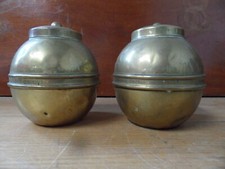 2 x LIPTONS BRASS SOUVENIR TEA