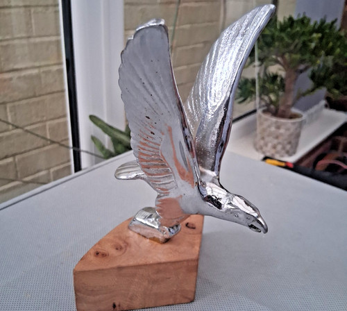 Vintage chrome alvis - vintage,