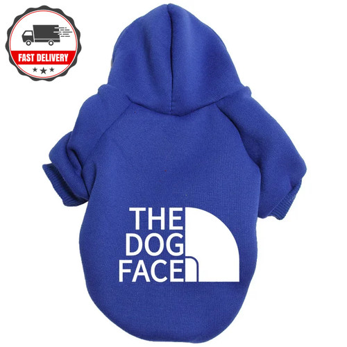 Warm winter dog hoodie - warm,