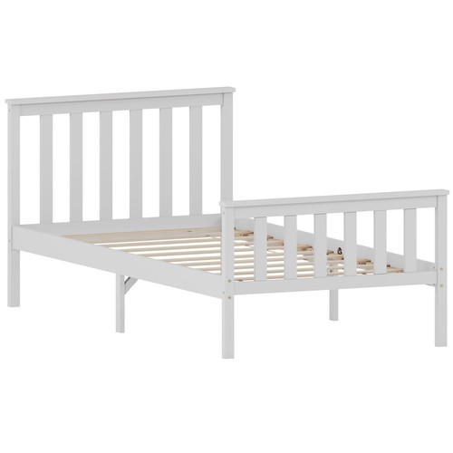 Wooden bed frame solid - wooden,