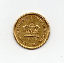 1804 Gold Third Guinea, George