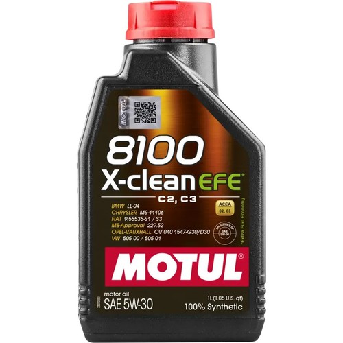 Motul 8100 clean efe - x-clean, 5w-30