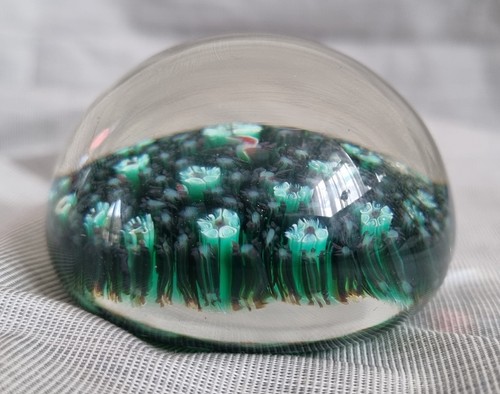 Vintage art glass millefiori - art,
