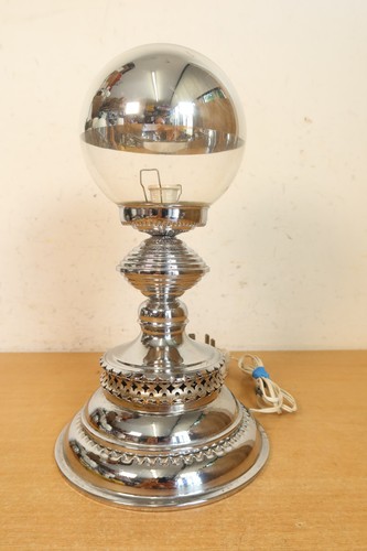 Vintage space age table lamp - age,