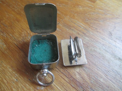 Antique edwardian silver tone - antique,