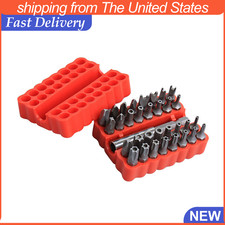 New 33pcs Screwdriver Bit Set