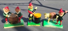 Rare Irish Leprechaun Figurines. Good Condition Great For Bringing You Good Luck