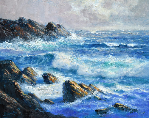 Richard blowey original oil - richard,