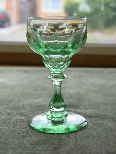 Antique victorian green - green, wine