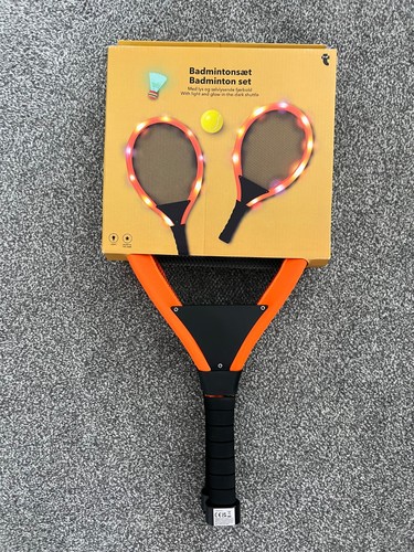 Led badminton racket set - led,