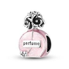 Perfume Bottle S925 Sterling Silver Bead Charm for Women