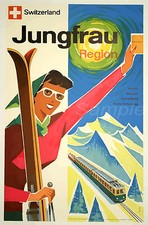 VINTAGE SWITZERAND JUNGFRAU