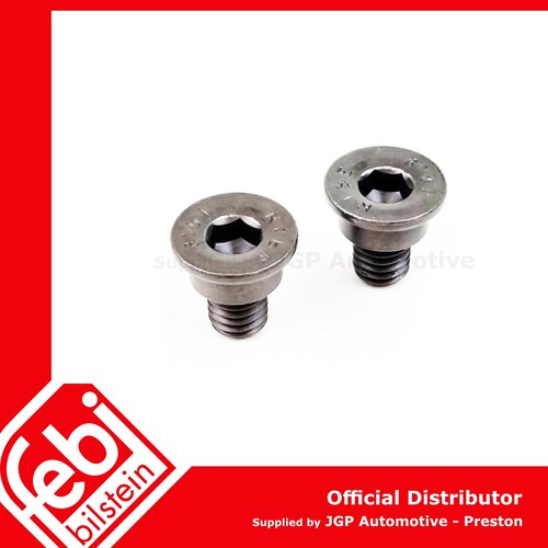 Brake disc retaining screws - 2x,