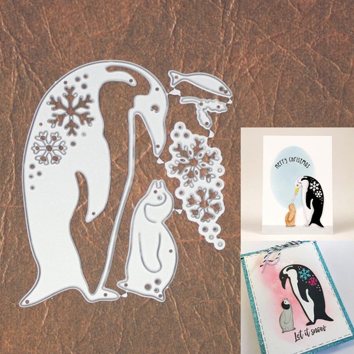 Parent baby penguins w - parent, &