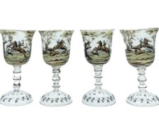 Set 4 Hand-Painted Medieval