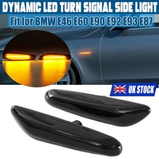 Dynamic LED Side Turn Signal Light Indicator For BMW E46 E60 E82 E87 E90 E92 E93